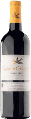 9,95 € Envio grátis | Vinho Tinto Philippe Courrian Château Cascadais Crianza A.O.C. Corbières Languedoc França 75 cl