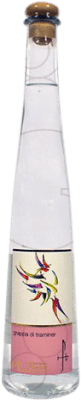 19,95 € Envio grátis | Grappa Pilzer Itália Gewürztraminer Garrafa Medium 50 cl