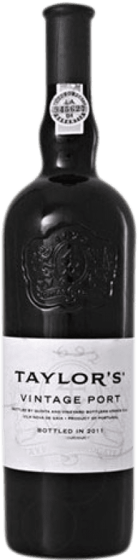 129,95 € Envío gratis | Vino Generoso Fortificado Taylor's Vintage I.G. Porto Oporto Portugal Tempranillo, Touriga Franca, Touriga Nacional, Tinta Amarela, Tinta Cão, Tinta Barroca Botella 75 cl