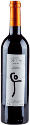 11,95 € Free Shipping | Red wine Vinaltis Finca Els 3 Frares Negre Aged D.O. Empordà Catalonia Spain Cabernet Sauvignon, Mazuelo, Carignan Bottle 75 cl