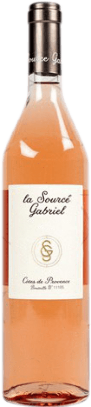 25,95 € Kostenloser Versand | Rosé-Wein Regine Sumeire La Source Gabriel Jung A.O.C. Frankreich Frankreich Syrah, Grenache, Cinsault Magnum-Flasche 1,5 L