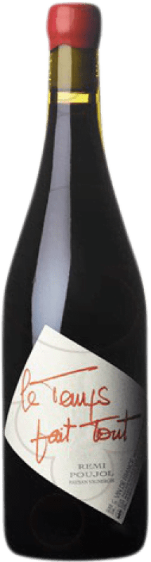 16,95 € Kostenloser Versand | Rotwein Remi Poujol Le Temps Fait Tout Crianza — Kurze Fassreifung A.O.C. Frankreich Frankreich Syrah, Garnacha — Grenache, Mazuelo, Cariñena — Carignan 75 cl