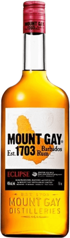 28,95 € Бесплатная доставка | Ром Mount Gay Eclipse Añejo Барбадос бутылка 70 cl