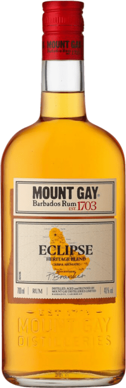 25,95 € 送料無料 | ラム Mount Gay Eclipse Añejo — 熟成ラム バルバドス 70 cl