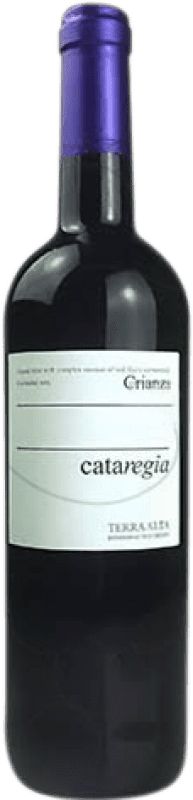 3,95 € Free Shipping | Red wine Reserva de La Tierra Cataregia Aged D.O. Terra Alta Catalonia Spain Tempranillo, Grenache Bottle 75 cl