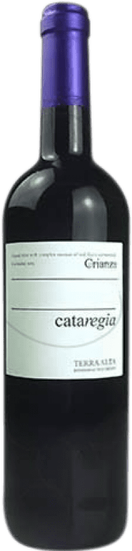 2,95 € 免费送货 | 红酒 Reserva de La Tierra Cataregia 岁 D.O. Terra Alta 加泰罗尼亚 西班牙 Tempranillo, Grenache 瓶子 75 cl