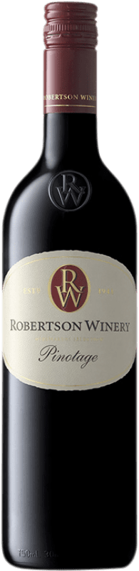 12,95 € Kostenloser Versand | Rotwein Robertson Alterung Südafrika Pinotage Flasche 75 cl