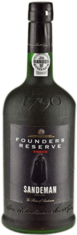 19,95 € Free Shipping | Fortified Wine Sandeman Porto Reserve — Aged I.G. Porto Porto Portugal Tempranillo, Touriga Franca, Touriga Nacional, Tinta Amarela, Tinta Cão, Tinta Barroca 75 cl