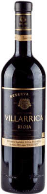 12,95 € Envio grátis | Vinho Tinto Señorío de Villarrica Reserva D.O.Ca. Rioja La Rioja Espanha Tempranillo 75 cl