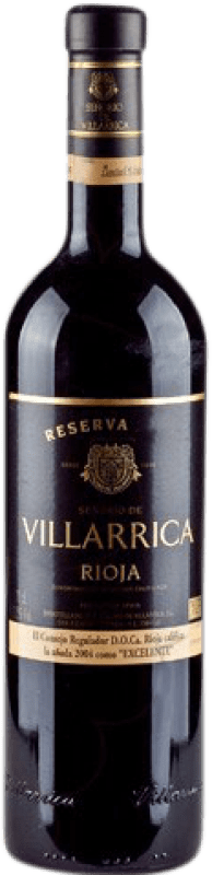 12,95 € Kostenloser Versand | Rotwein Señorío de Villarrica Reserve — Gereift D.O.Ca. Rioja La Rioja Spanien Tempranillo 75 cl