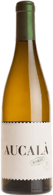 14,95 € Kostenloser Versand | Weißwein Serra & Barceló Aucalà Jung D.O. Terra Alta Katalonien Spanien Grenache Weiß Flasche 75 cl