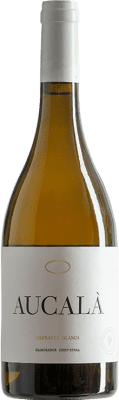 15,95 € Envío gratis | Vino Blanco Serra & Barceló Aucalà Joven D.O. Terra Alta Cataluña España Garnacha 75 cl