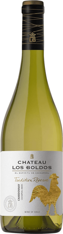 9,95 € Free Shipping | White wine Sogrape Château los Boldos Young Chile Chardonnay Bottle 75 cl