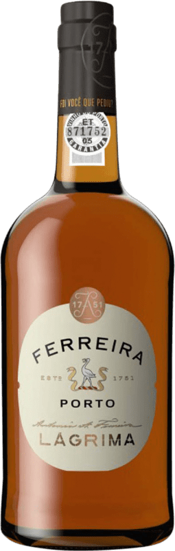 9,95 € Free Shipping | Fortified wine Sogrape Ferreira Lágrima I.G. Porto Porto Portugal Malvasía, Godello, Rabigato Bottle 75 cl