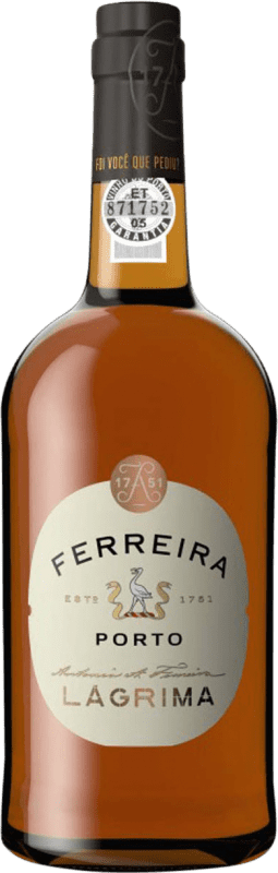 9,95 € 送料無料 | 強化ワイン Sogrape Ferreira Lágrima I.G. Porto ポルト ポルトガル Malvasía, Godello, Rabigato ボトル 75 cl