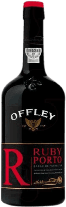 11,95 € Бесплатная доставка | Креплёное вино Sogrape Offley Ruby — Руби I.G. Porto порто Португалия Tempranillo — Темпранильо, Touriga Franca, Touriga Nacional, Tinta Amarela, Tinta Cão, Tinta Barroca Бутылка 1 L