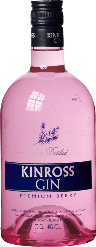 15,95 € Kostenloser Versand | Gin Teichenné Kinross Wild Berry Fruits Gin Spanien Flasche 70 cl