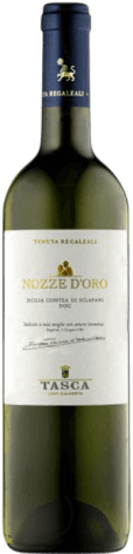 21,95 € Envoi gratuit | Vin Blanc Tenuta Regaleali Tasca Nozze d'Oro Crianza D.O.C. Italie Italie Sauvignon, Inzolia Bouteille 75 cl