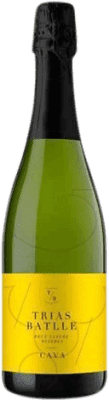 9,95 € Envoi gratuit | Blanc mousseux Trias Batlle Brut Nature Réserve D.O. Cava Catalogne Espagne Macabeo, Xarel·lo, Parellada Bouteille 75 cl