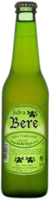 3,95 € Kostenloser Versand | Cidre Akarregi Txiki Bere Spanien Drittel-Liter-Flasche 33 cl