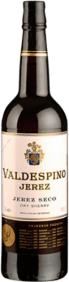 8,95 € Free Shipping | Fortified wine Valdespino Dry D.O. Jerez-Xérès-Sherry Andalucía y Extremadura Spain Palomino Fino Bottle 1 L