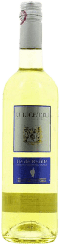 4,95 € Бесплатная доставка | Белое вино d'Aghione Samuletto U Licettu Ile de Beauté Молодой A.O.C. France Франция Chardonnay, Vermentino бутылка 75 cl