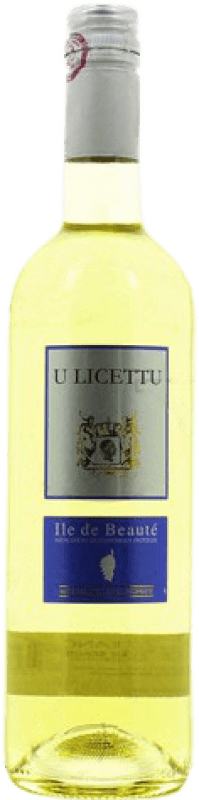 5,95 € Envoi gratuit | Vin blanc d'Aghione Samuletto U Licettu Jeune I.G.P. Île de Beauté France Chardonnay, Vermentino Bouteille 75 cl