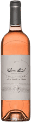 6,95 € Envío gratis | Vino Rosado Vignobles Dom Brial Les Camines Joven A.O.C. Francia Francia Syrah, Garnacha 75 cl