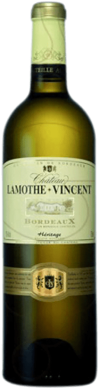 6,95 € Envoi gratuit | Vin Blanc Vignobles Vincent Château Lamothe Vincent Jeune A.O.C. Bordeaux France Sauvignon Bouteille 75 cl