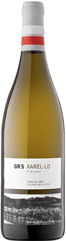 12,95 € 免费送货 | 白酒 El Cep GR 5 岁 D.O. Penedès 加泰罗尼亚 西班牙 Xarel·lo 瓶子 75 cl
