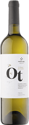 8,95 € Envío gratis | Vino blanco El Cep Ot Blanc de Terrer Joven D.O. Penedès Cataluña España Macabeo, Xarel·lo, Chardonnay, Parellada Botella 75 cl