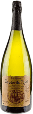 28,95 € Free Shipping | White Sparkling Wine Vins i Caves Blancher Capdevila Pujol Brut Nature Reserve — Aged D.O. Cava Catalonia Spain Macabeo, Xarel·lo, Parellada Magnum Bottle 1,5 L