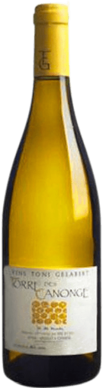 25,95 € Envío gratis | Vino blanco Toni Gelabert Torre des Canonge Crianza Islas Baleares España Giró Blanco Botella 75 cl