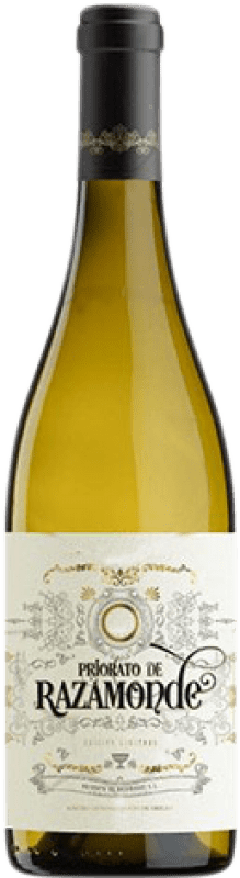 13,95 € Envio grátis | Vinho branco Viña da Cal Priorato de Razamonde Jovem D.O. Ribeiro Galiza Espanha Treixadura Garrafa 75 cl