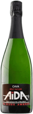 6,95 € Envoi gratuit | Blanc mousseux Vives Ambròs Aïda Brut Nature Jeune D.O. Cava Catalogne Espagne Macabeo, Xarel·lo, Parellada Bouteille 75 cl