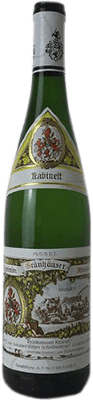 43,95 € Envío gratis | Vino blanco Maximin Grünhäuser Abtsberg Kabinett Crianza Alemania Riesling Botella 75 cl
