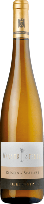 29,95 € Envío gratis | Vino Blanco Wagner-Stempel Siefersheimer Heerkkretz Spätlese — VT Vendimia Tardía Crianza Alemania Riesling Botella 75 cl