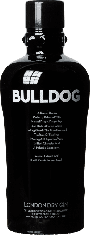 48,95 € Free Shipping | Gin Bulldog Gin United Kingdom Special Bottle 1,75 L