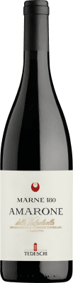 55,95 € Envoi gratuit | Vin rouge Tedeschi Marne 180 D.O.C.G. Amarone della Valpolicella Vénétie Italie Corvina, Rondinella, Corvinone, Oseleta, Negrara Bouteille 75 cl