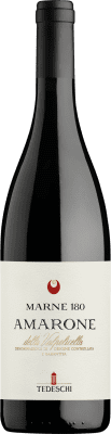47,95 € Spedizione Gratuita | Vino Rosso Tedeschi Marne 180 D.O.C.G. Amarone della Valpolicella Veneto Italia Corvina, Rondinella, Corvinone, Oseleta, Negrara 75 cl
