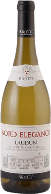 22,95 € Envoi gratuit | Vin blanc Brotte Villages Laudun Blanc A.O.C. Côtes du Rhône Villages Rhône France Grenache Blanc Bouteille 75 cl