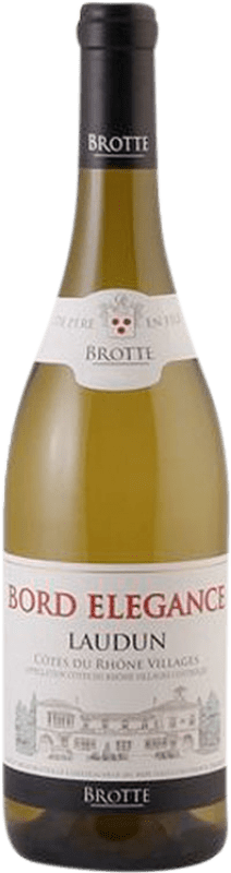 22,95 € 送料無料 | 白ワイン Brotte Villages Laudun Blanc A.O.C. Côtes du Rhône ローヌ フランス Grenache White ボトル 75 cl