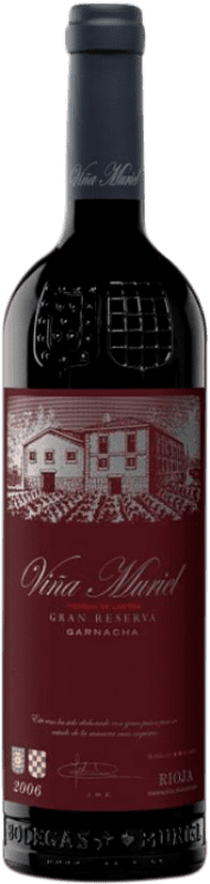 26,95 € Envio grátis | Vinho tinto Muriel Viña Muriel Grande Reserva D.O.Ca. Rioja La Rioja Espanha Grenache Garrafa 75 cl