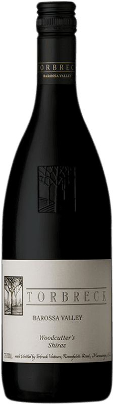 31,95 € 免费送货 | 红酒 Torbreck Woodcutter's Shiraz I.G. Barossa Valley 巴罗莎谷 澳大利亚 Syrah 瓶子 75 cl