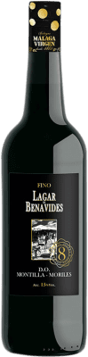 9,95 € Free Shipping | Fortified Wine Málaga Virgen Lagar de Benavides Fino D.O. Montilla-Moriles Andalusia Spain Pedro Ximénez Bottle 75 cl