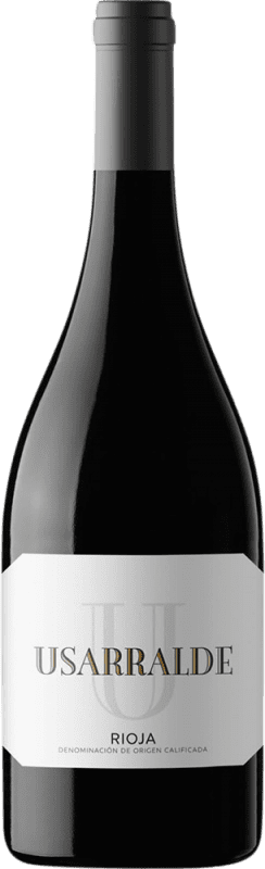 25,95 € Envío gratis | Vino Tinto Usarralde U D.O.Ca. Rioja La Rioja España Garnacha 75 cl