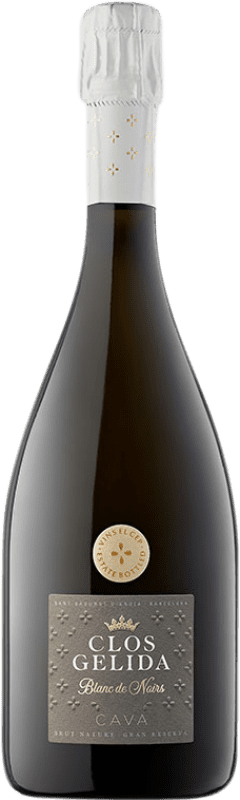 19,95 € Kostenloser Versand | Weißer Sekt El Cep Clos Gelida Blanc de Noirs Brut Natur Große Reserve D.O. Cava Katalonien Spanien Spätburgunder Flasche 75 cl