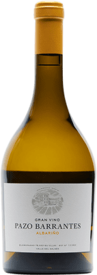 105,95 € Envío gratis | Vino blanco Pazo de Barrantes Gran Vino D.O. Rías Baixas Galicia España Albariño Botella Magnum 1,5 L