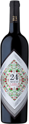 14,95 € Free Shipping | Red wine Divina Proporción 24 Mozas D.O. Toro Spain Tinta de Toro Bottle 75 cl