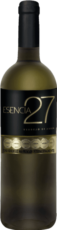 7,95 € Envio grátis | Vinho Branco Meoriga Esencia 27 I.G.P. Vino de la Tierra de Castilla y León Espanha Verdejo 75 cl